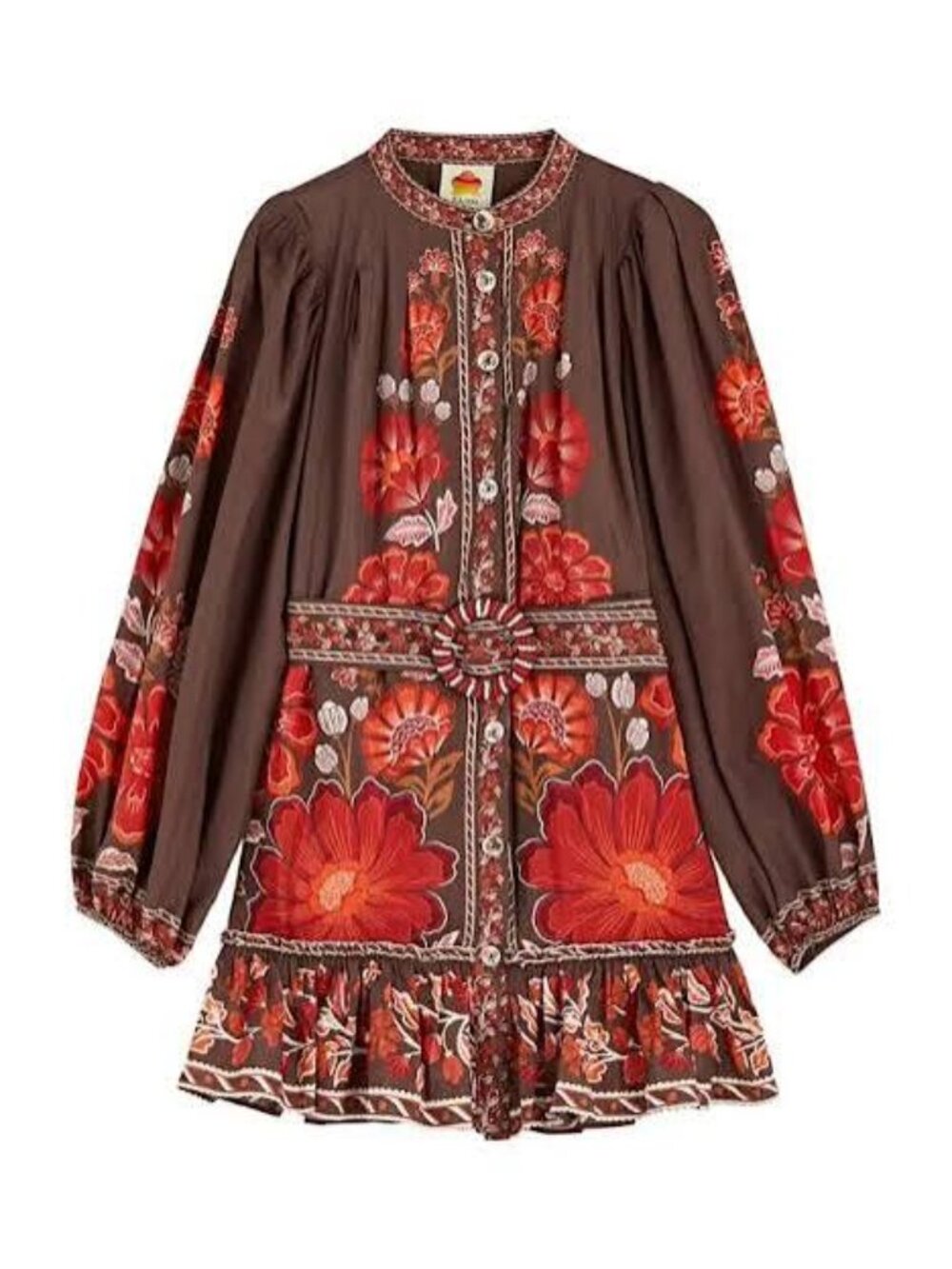 FARM RIO Gigi Tapestry Mini Dress - Picture 2 of 5